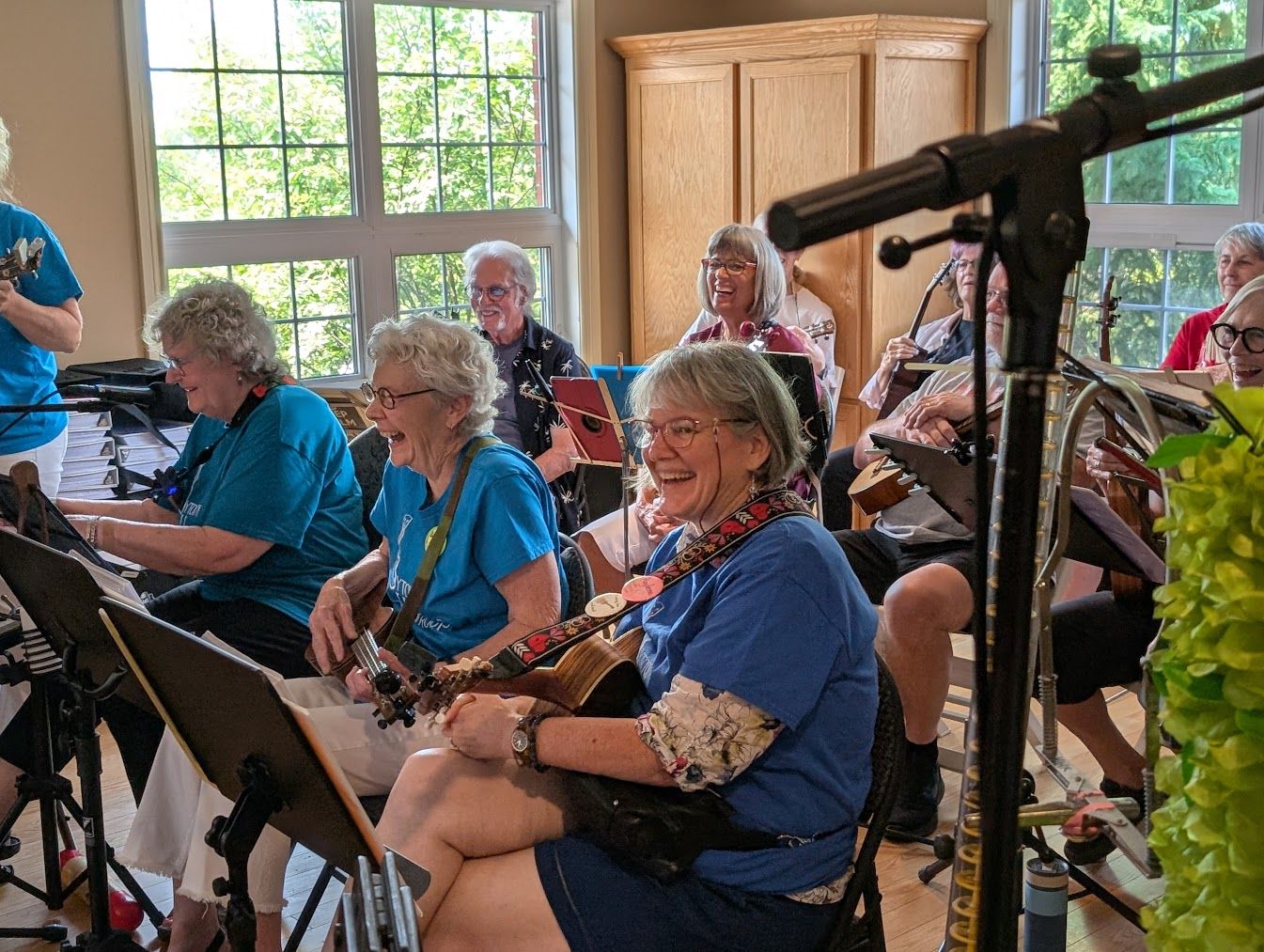 BUG sings with Orchard Walk Retirement Community folks!