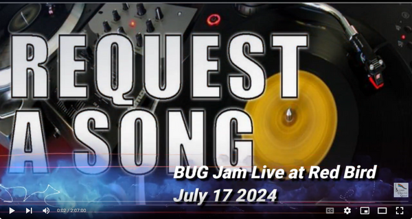 BUG Jam Live @ Red Bird July 2024
