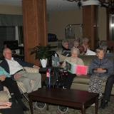Residents singing along with the BUG Event Binder