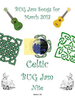 2013-03 BUG Jam Song Book (Celtic BUG Jam Nite)