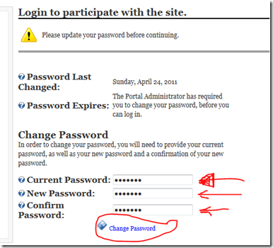 Set yourself a password that makes sense to you